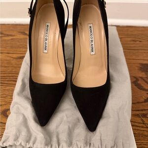 Manolo Blahnik Classic Black Heels